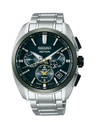 Seiko Astron Watches For Men 5X Dual-Time Reviews Price Replica Watch SSH071J1