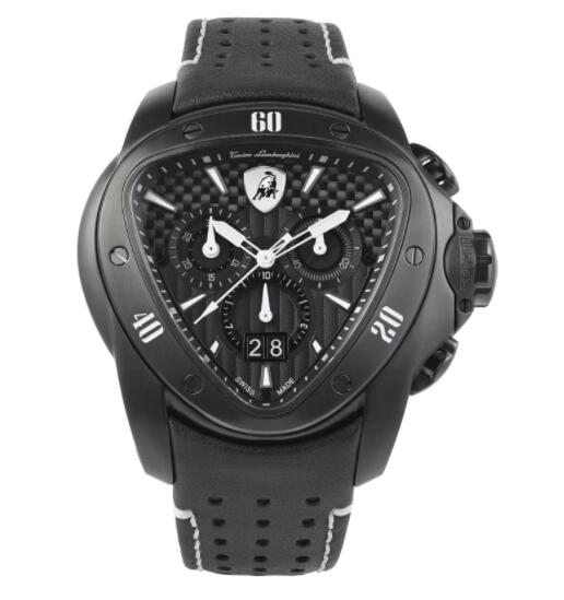 Copy Lamborghini Spyder Chrono Watch white T9SD