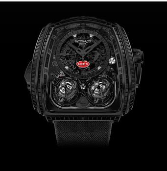 Jacob & Co. Twin Turbo Furious Bugatti La Montre Noire TT800.31.AA.UA.A Replica Watch