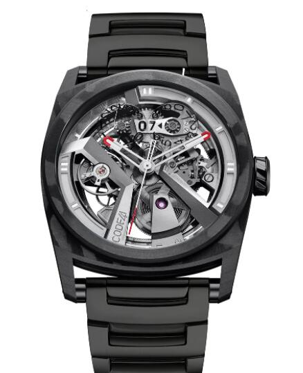 Code41 X41 Edition 5 Aerocarbon Grey Replica Watch X41-42-CAR-BG-RD