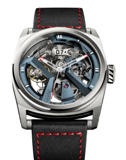 Code41 X41 Titanium Blue Replica Watch X41-BG-WH